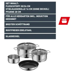 Silit Alicante Kochgeschirr-Set, 4-teilig|WMF Best