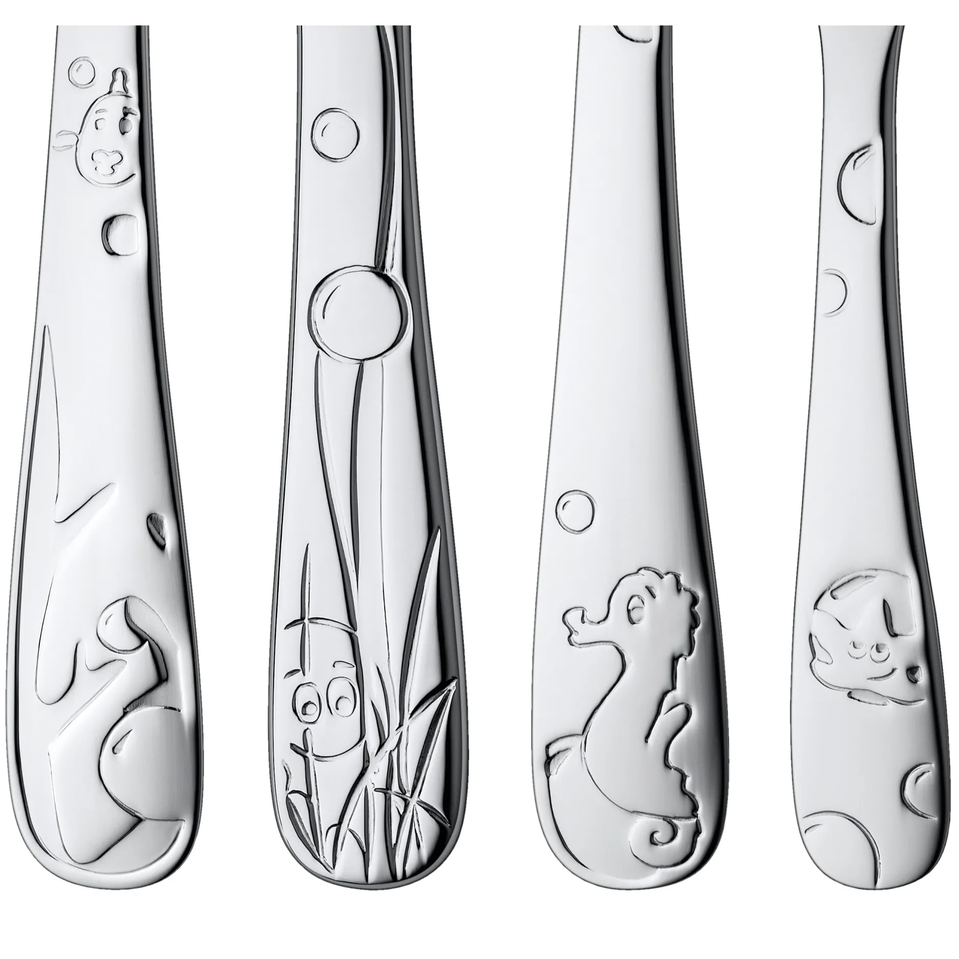 Silit Aquarama Kinderbesteck-Set, 4-teilig|WMF Hot