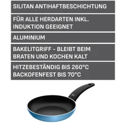 Silit Belluna Stielpfanne, 20 cm, Blau|WMF Hot