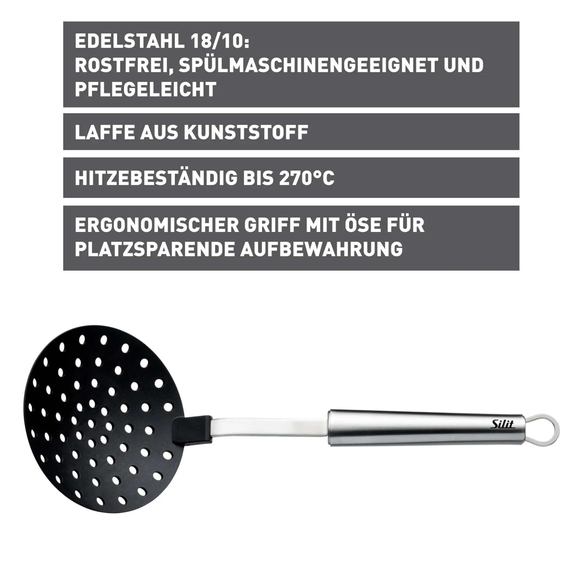 Silit Classic Line Schaumlöffel, 33 cm|WMF Hot