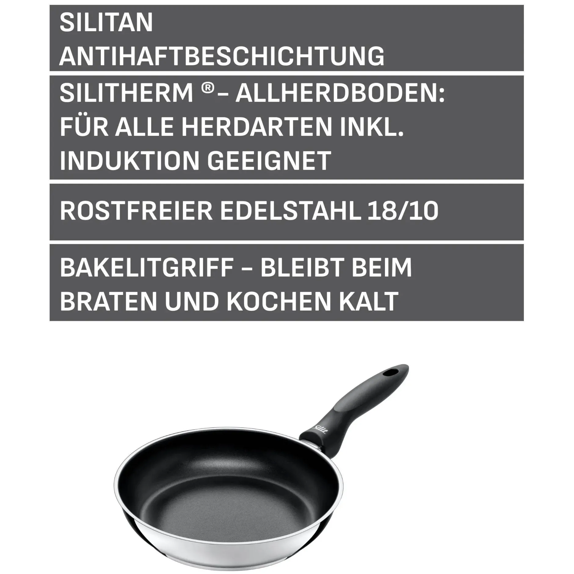 Silit Domus Stielpfanne, 24 cm|WMF