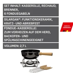 Silit Käsefondue-Set, 9-teilig|WMF Outlet
