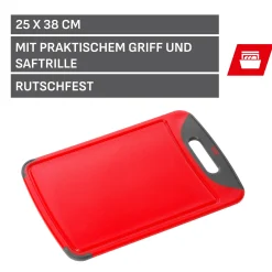 Silit Schneidebrett, Rot, 38 x 25 cm|WMF New