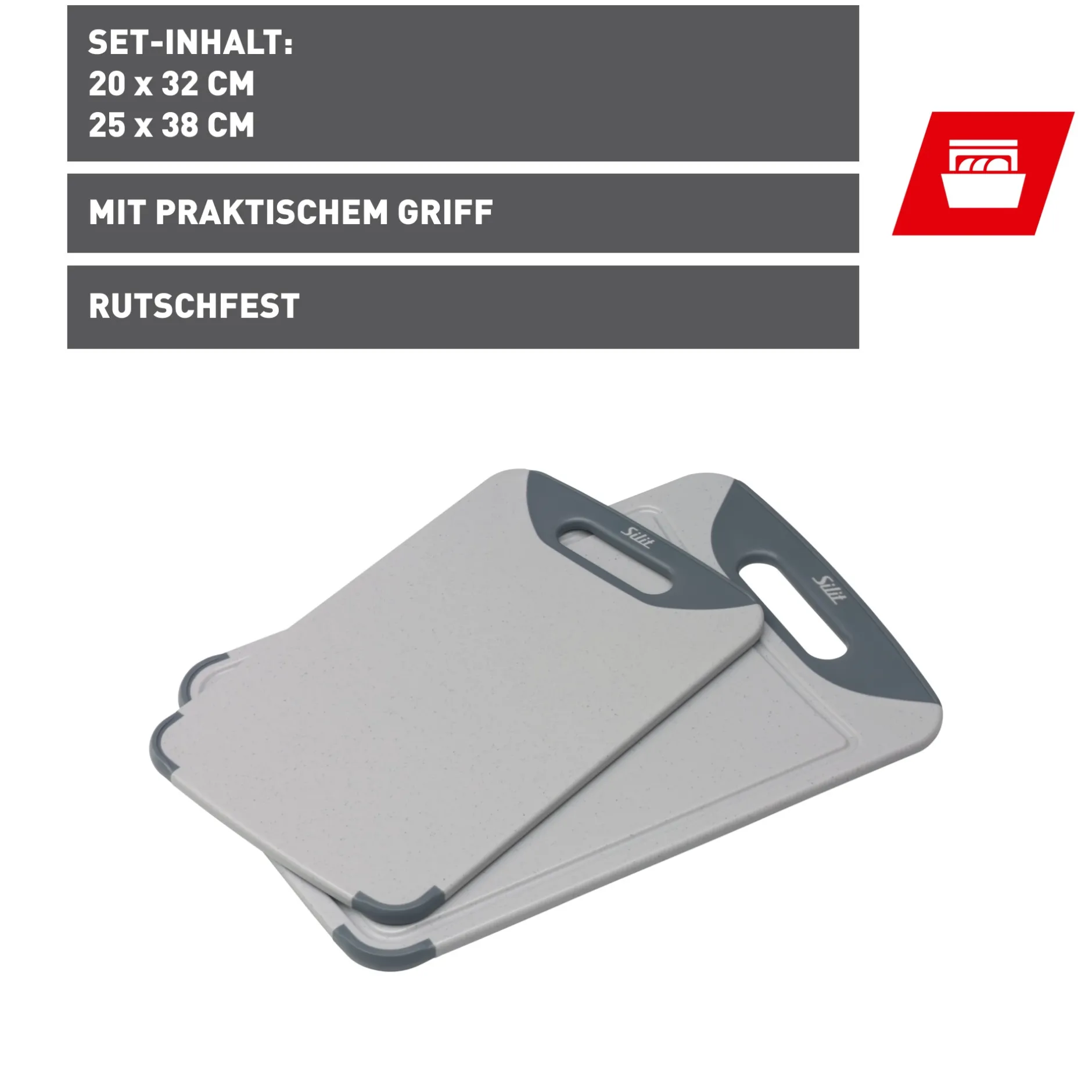 Silit Schneidebrett-Set, 2-teilig|WMF