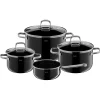 Silit Silargan® Elegance Topf-Set, 4-teilig, Black|WMF Sale