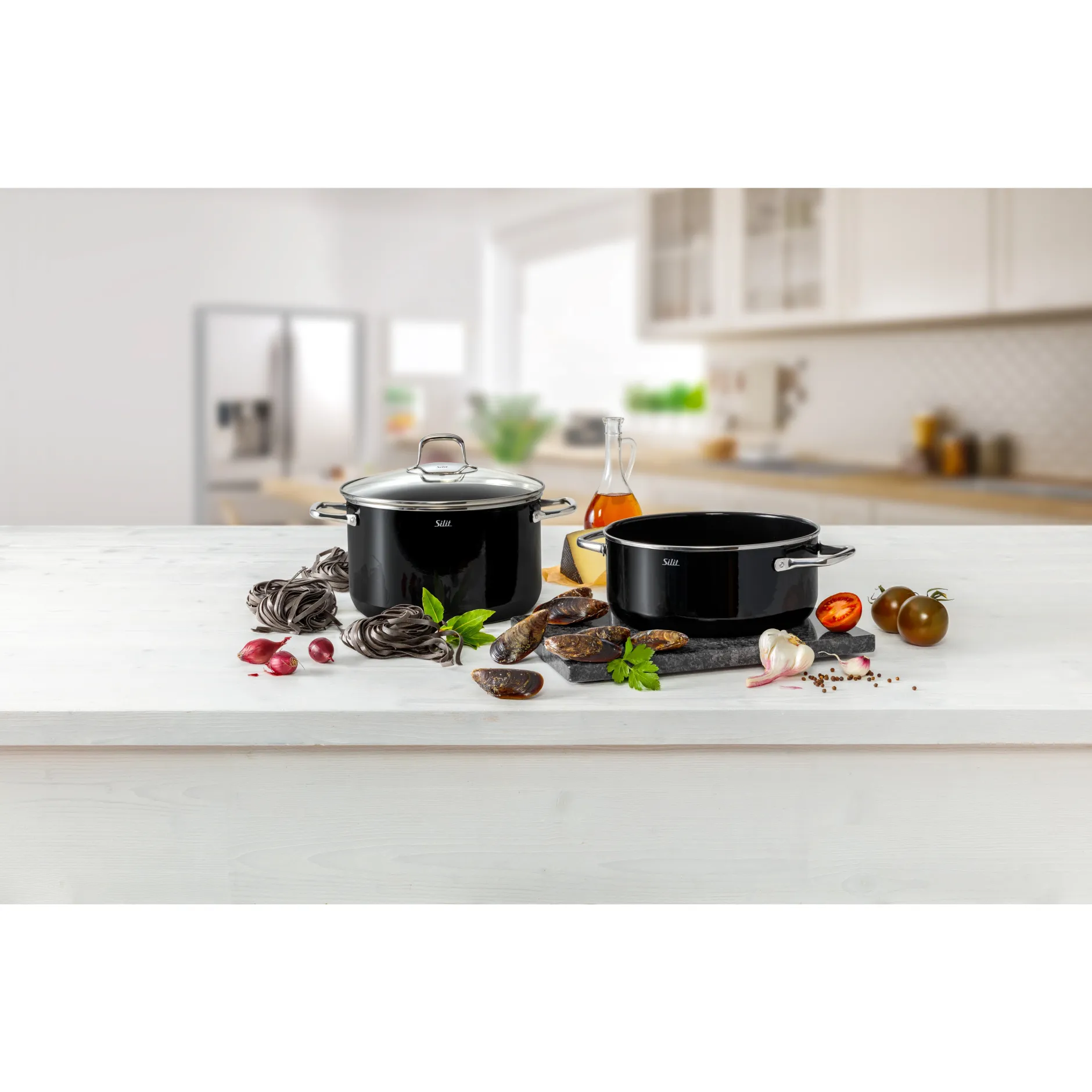 Silit Silargan® Elegance Topf-Set, 4-teilig, Black|WMF Sale