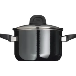 Silit Silargan® Modesto Kochtopf mit Deckel, 20 cm, Black|WMF