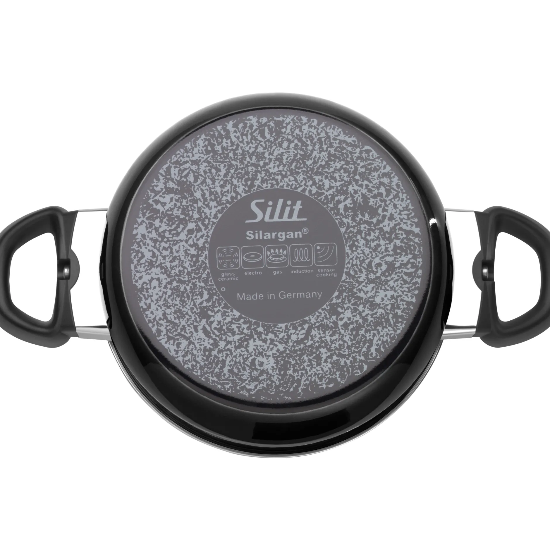 Silit Silargan® Modesto Topf-Set 4-teilig, Black|WMF Outlet