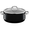 Silit Silargan® Passion Bratentopf mit Deckel, 24 cm, Black|WMF Clearance