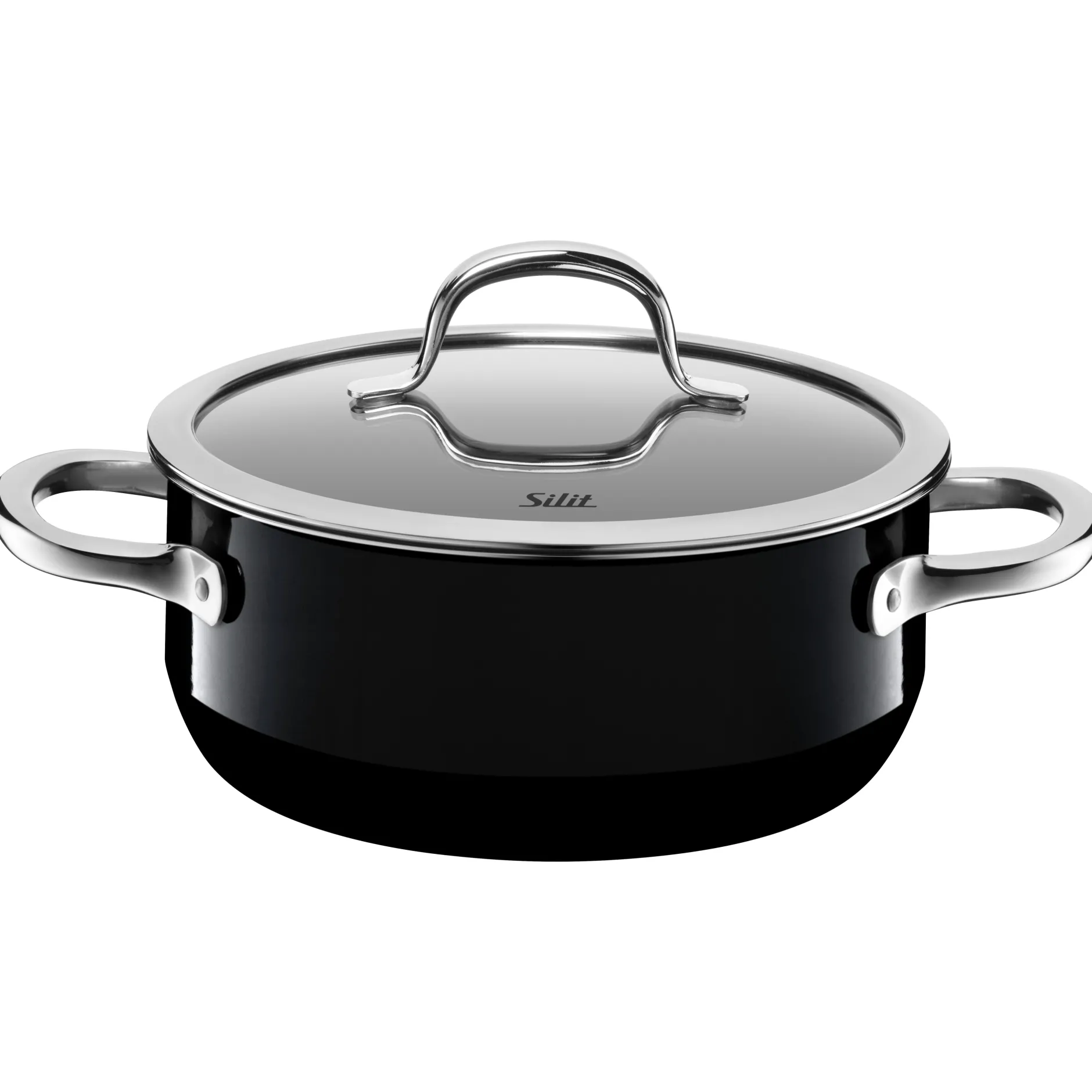 Silit Silargan® Passion Bratentopf mit Deckel, 20 cm, Black|WMF Sale