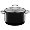 Silit Silargan® Passion Kochtopf mit Deckel, 20 cm, Black|WMF Outlet