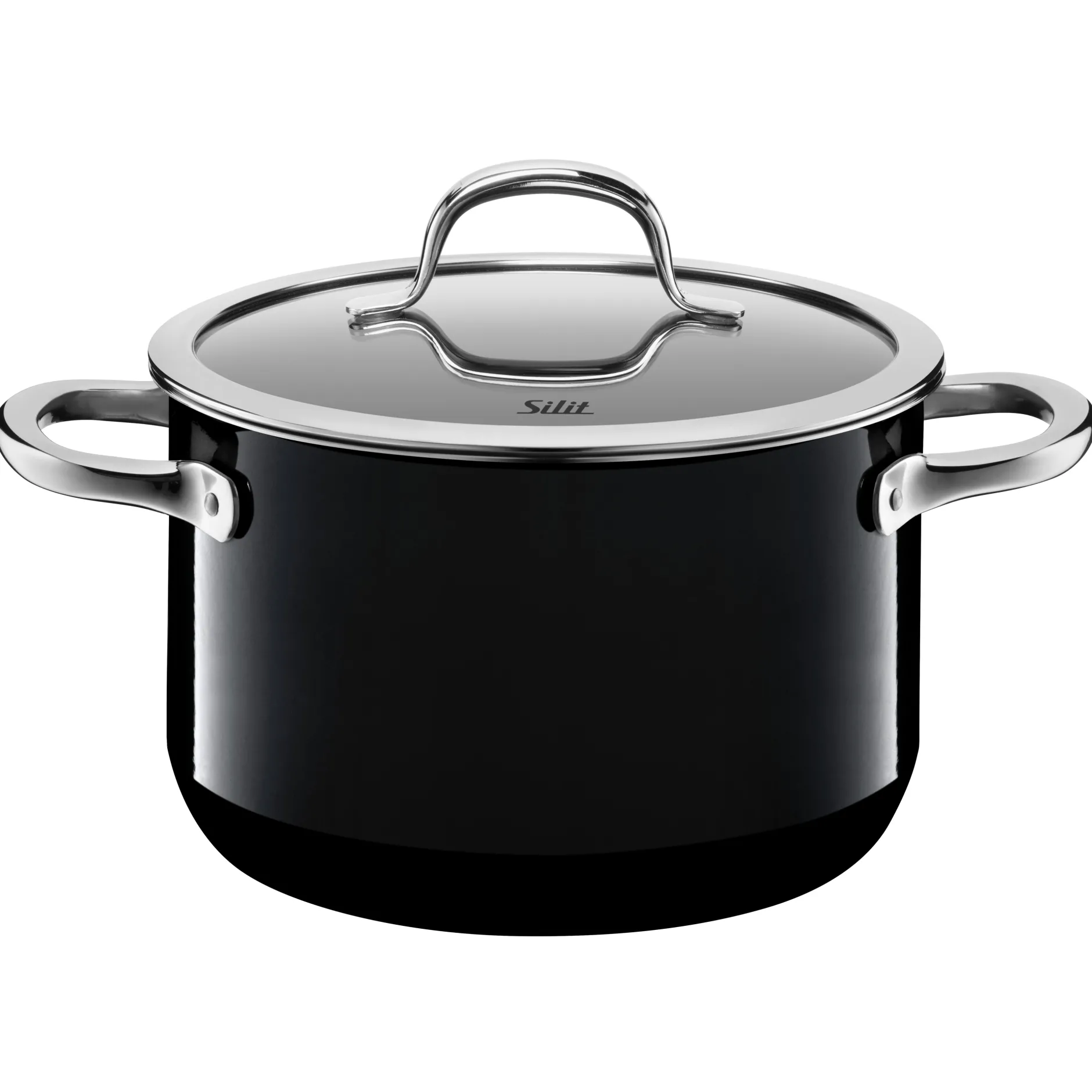 Silit Silargan® Passion Kochtopf mit Deckel, 20 cm, Black|WMF Outlet