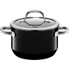 Silit Silargan® Passion Kochtopf mit Deckel, 16 cm, Black|WMF Hot