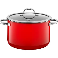 Silit Silargan® Passion Kochtopf mit Deckel, 24 cm, Red|WMF Sale