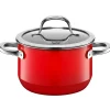 Silit Silargan® Passion Kochtopf mit Deckel, 16 cm, Red|WMF Best