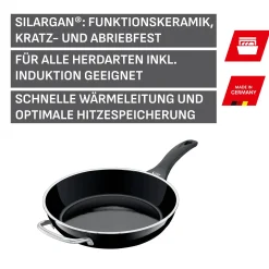 Silit Silargan® Professional Stielpfanne hoch, 28 cm, Black|WMF Best