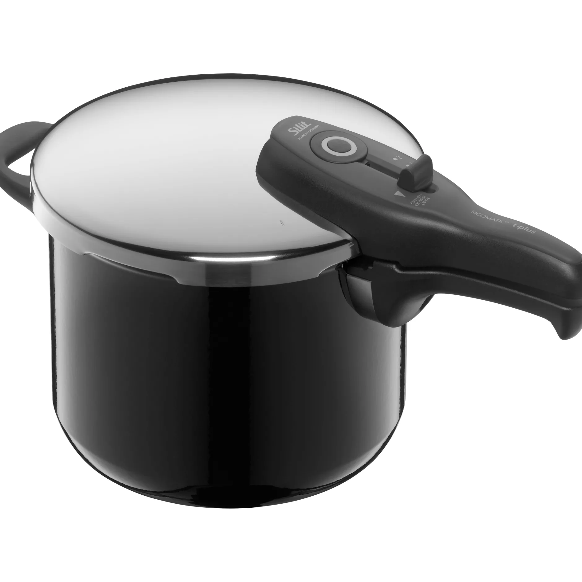 Silit Silargan® Sicomatic t-Plus Schnellkochtopf 22 cm, 6,5 l, Black|WMF