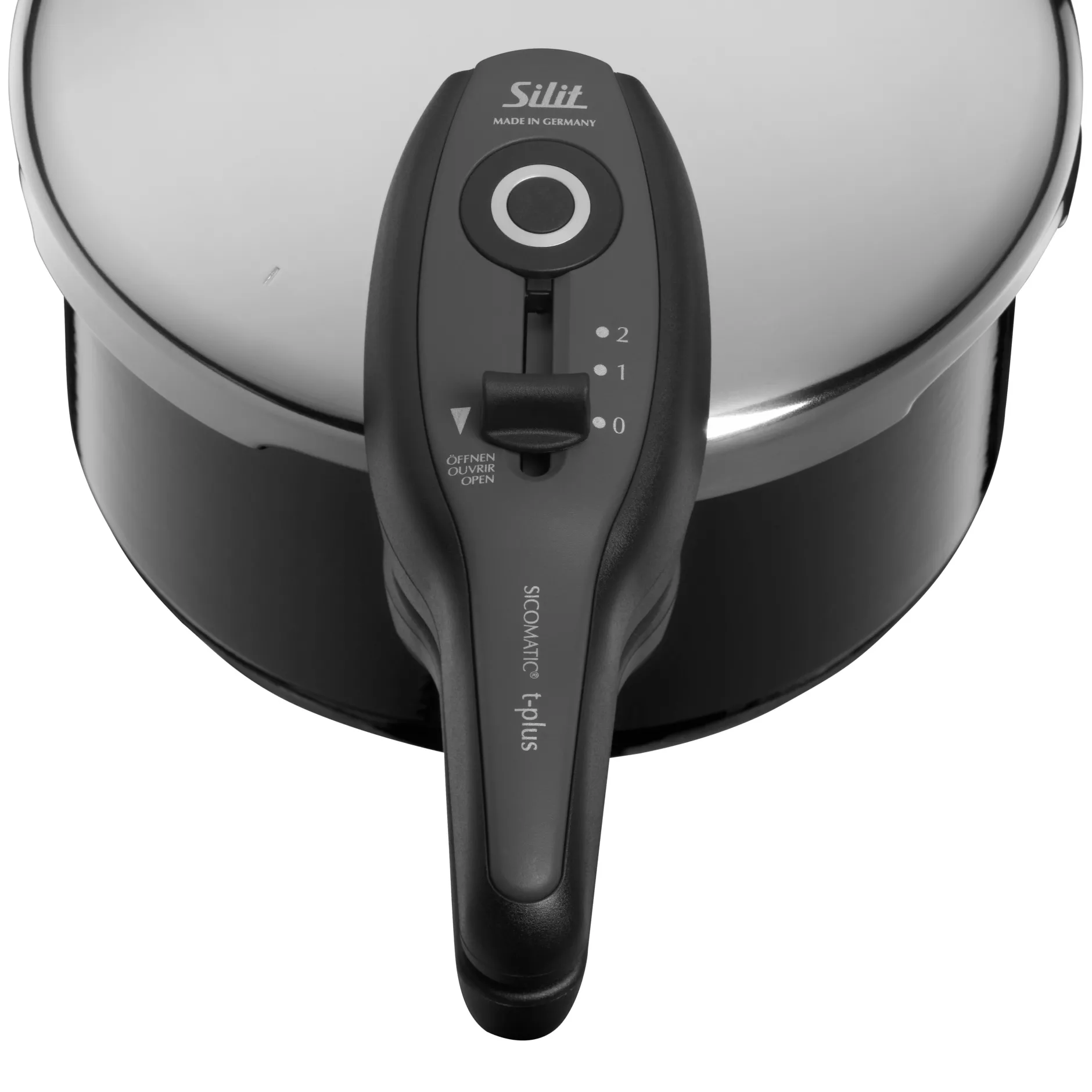 Silit Silargan® Sicomatic t-Plus Schnellkochtopf, 22 cm, 4,5 l, Black|WMF Discount