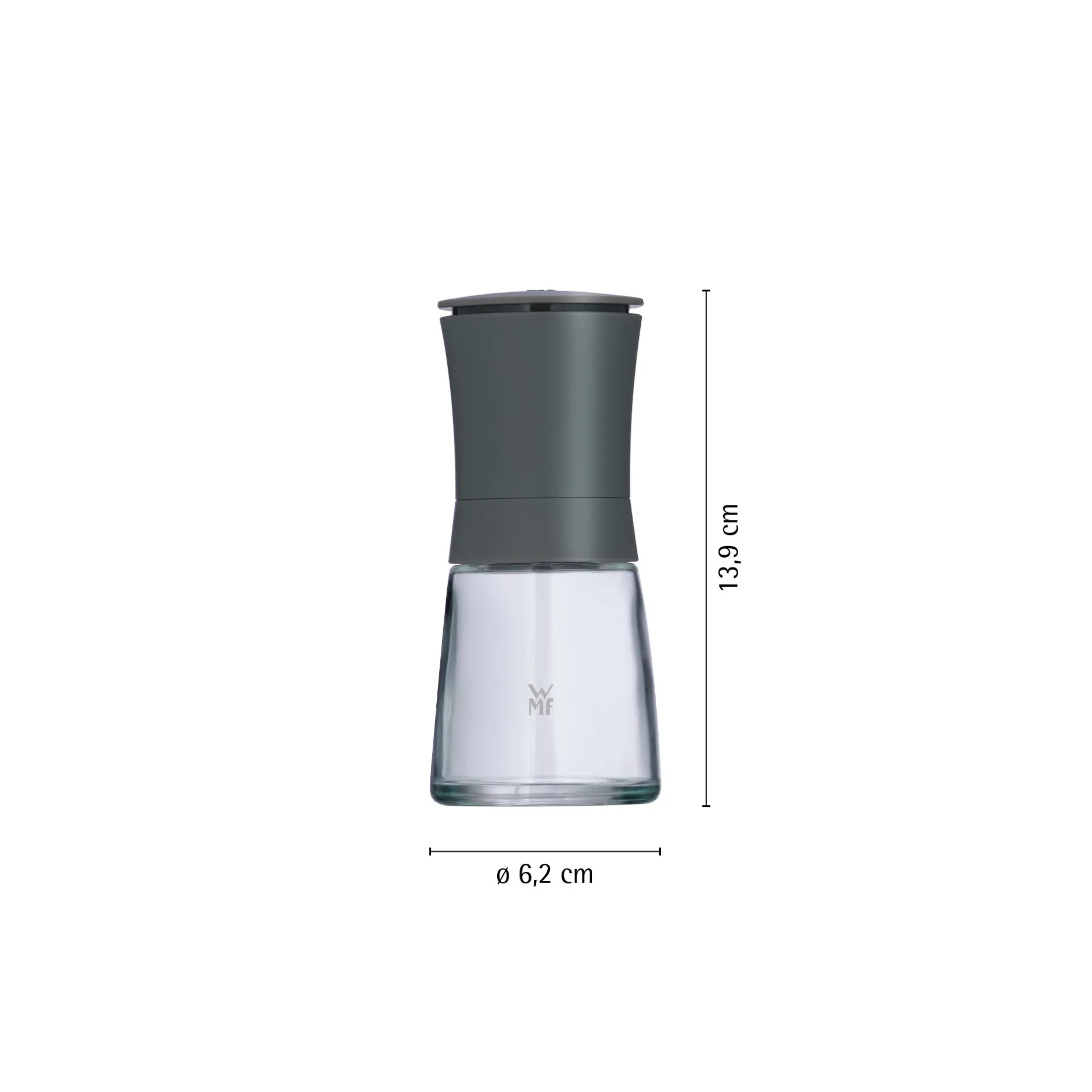 Trend Gewürzmühlen-Set, 2-teilig, grau|WMF Discount