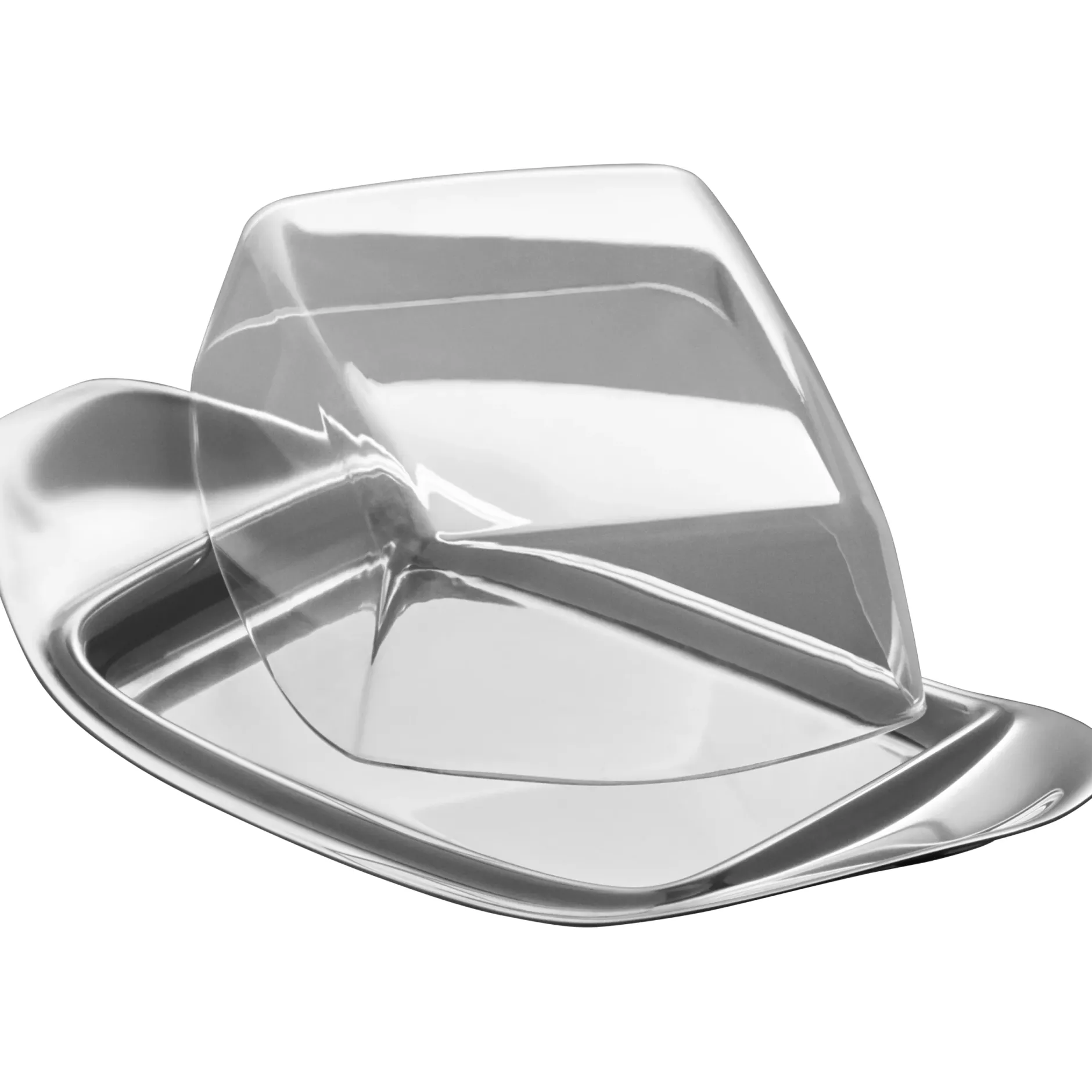 Wagenfeld Butterdose, 22 x 11 cm|WMF
