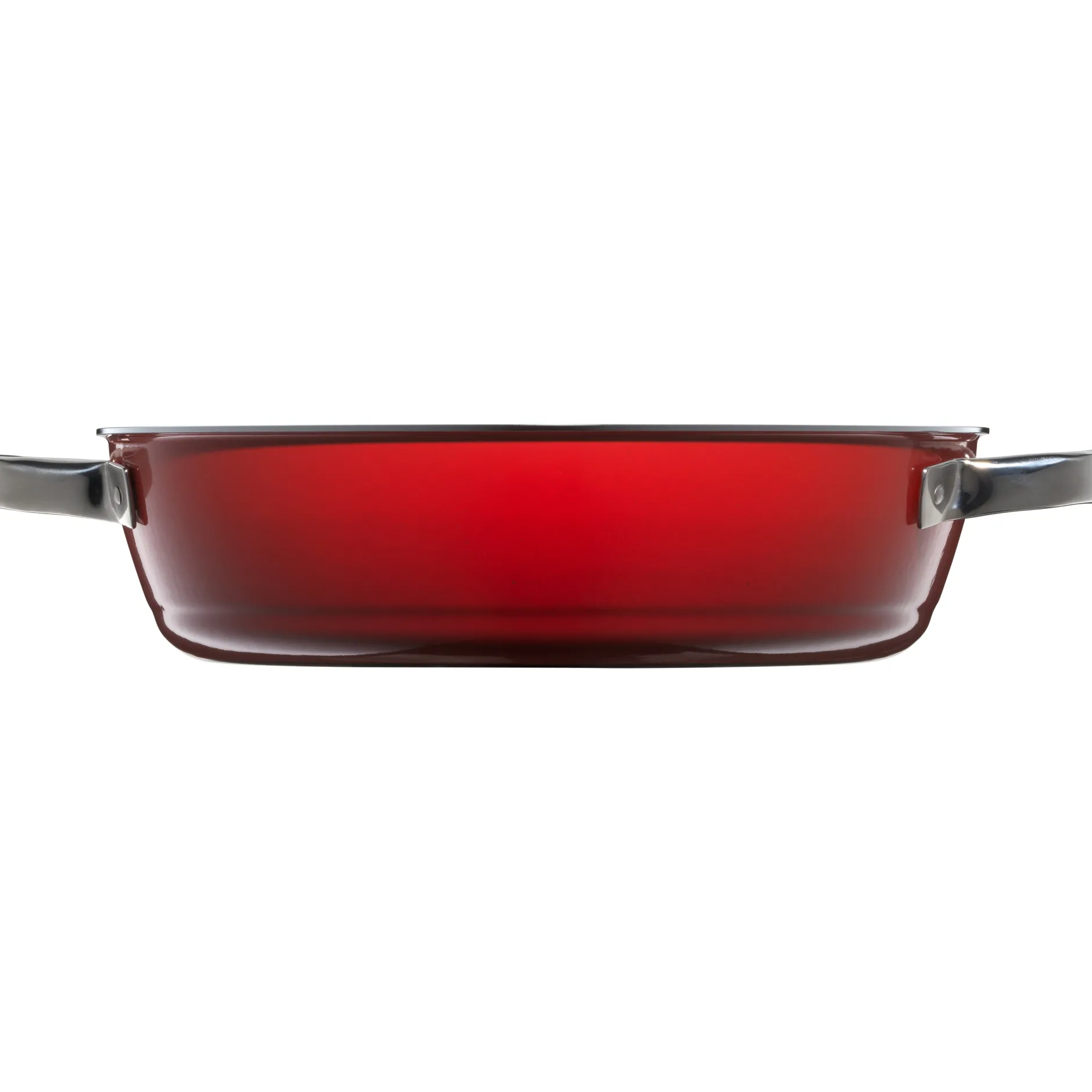 Fusiontec Mineral Roasting Pan 28cm Red with lid|WMF Hot