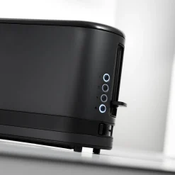 KÜCHENminis Langschlitz-Toaster, Deep Black|WMF
