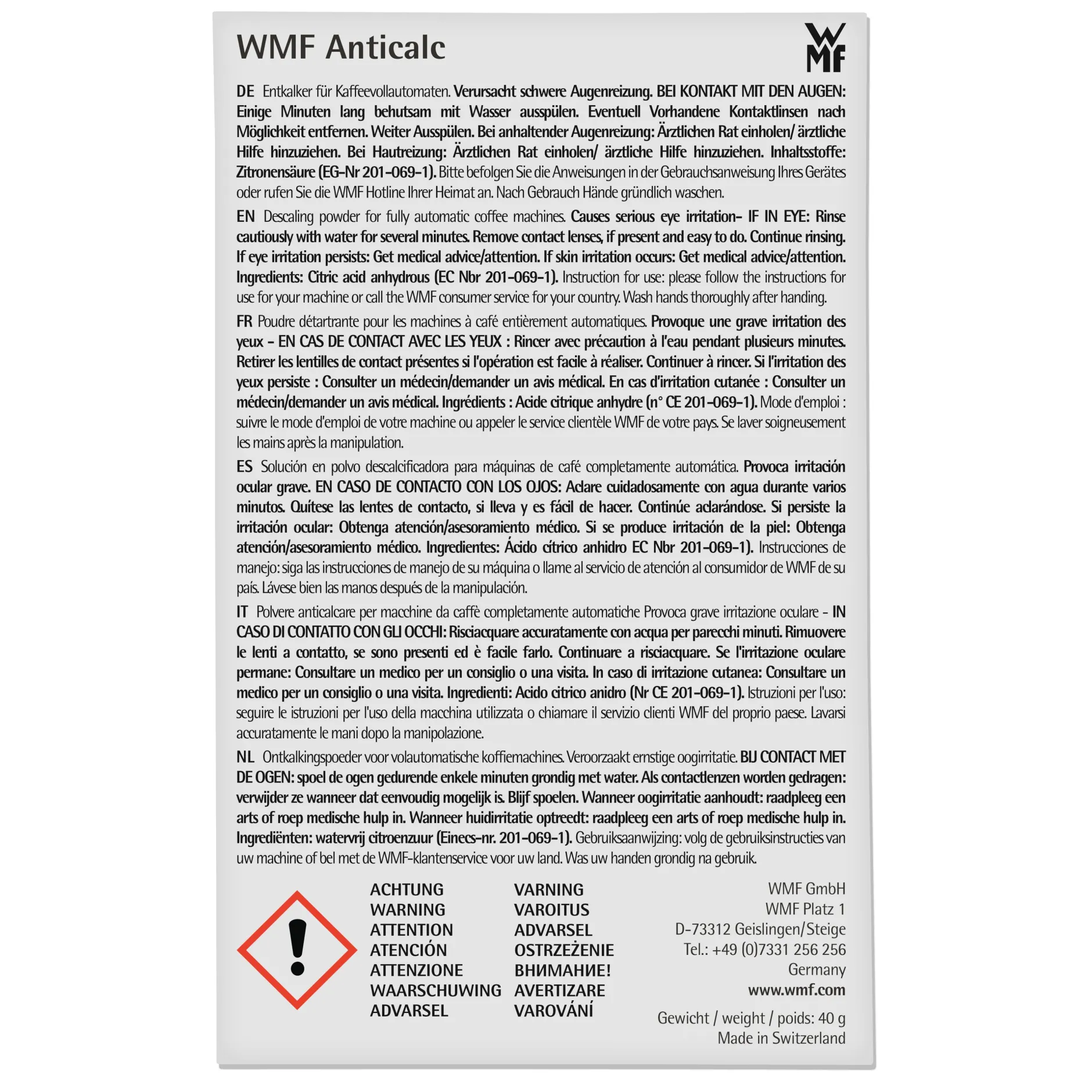Perfection Entkalker|WMF Best