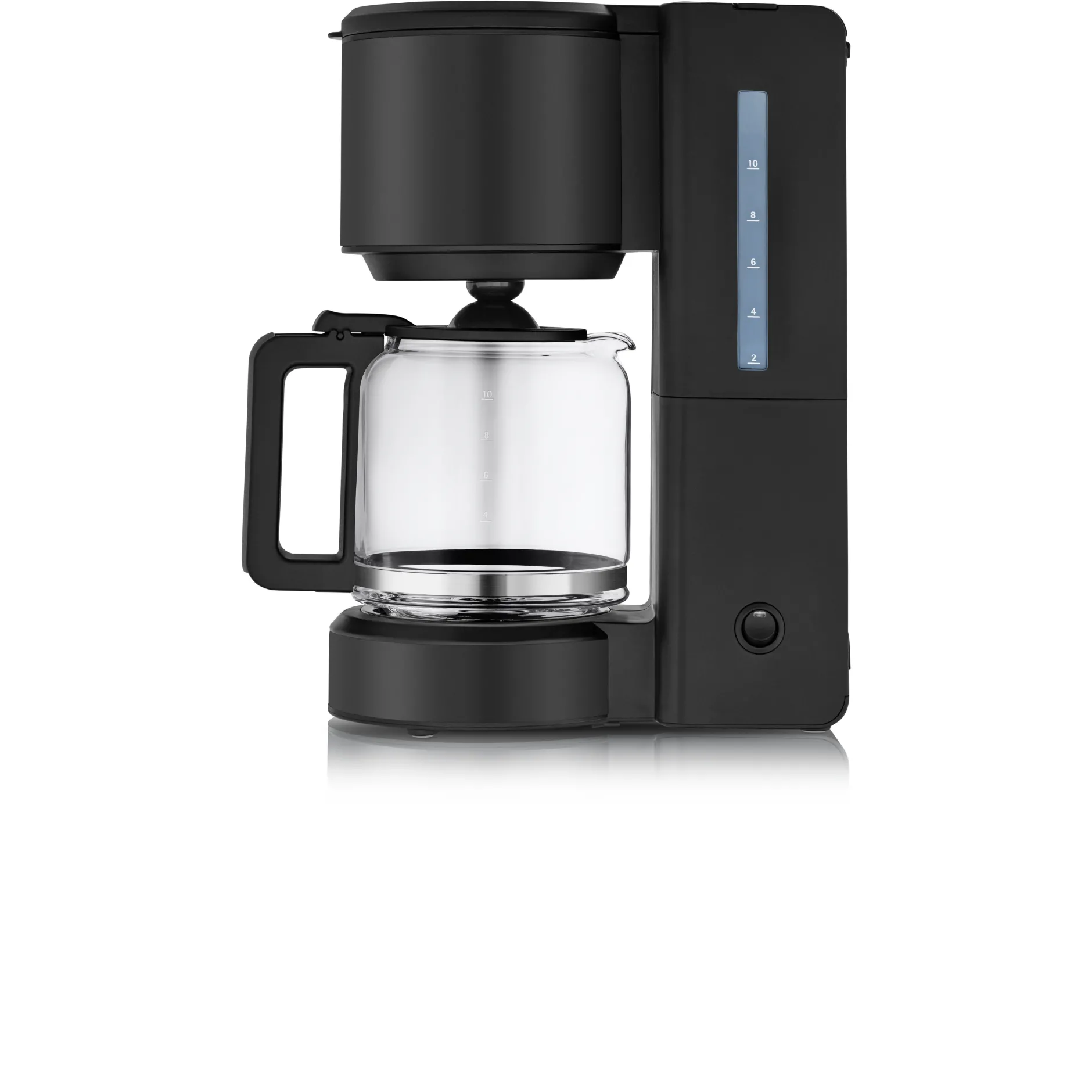 Stelio Kaffeemaschine Glas, Deep Black|WMF Outlet