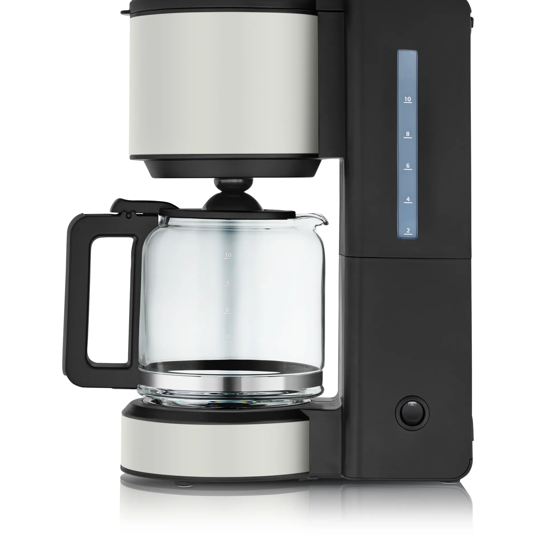 Stelio Kaffeemaschine Glas, Paper White|WMF