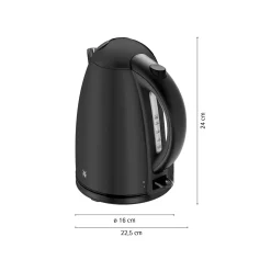 Stelio Wasserkocher 1,7 L, Deep Black|WMF