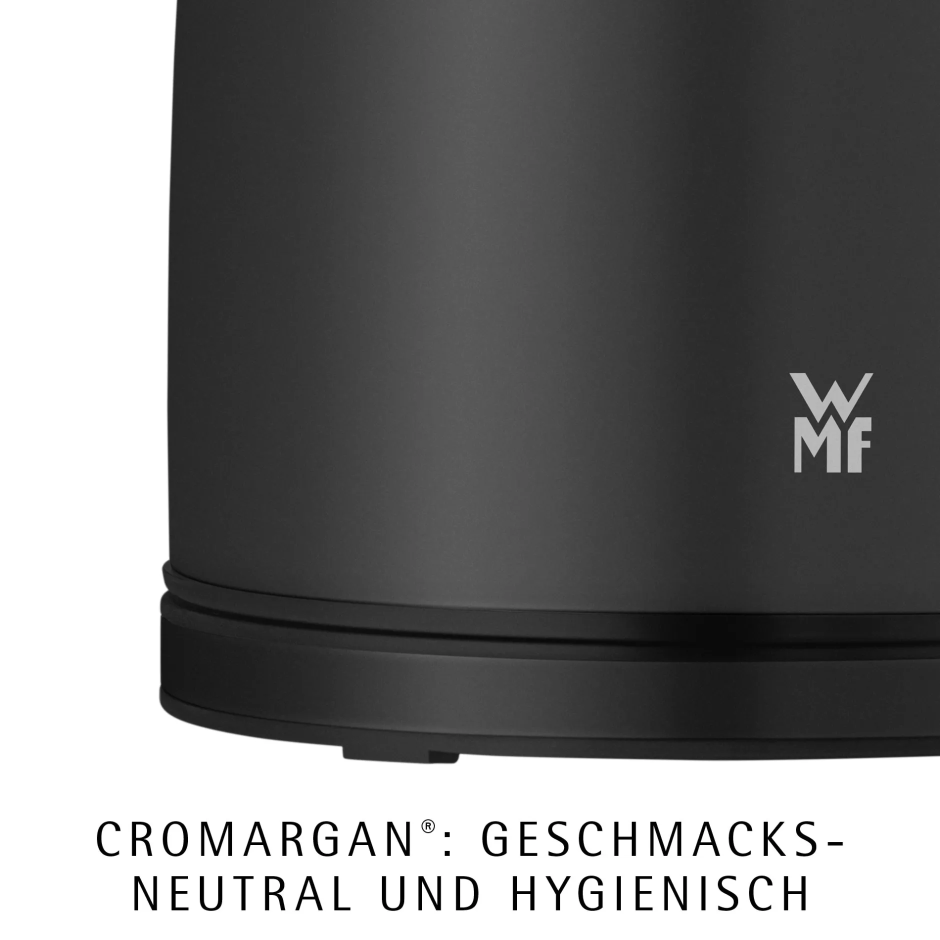Stelio Wasserkocher 1,7 L, Deep Black|WMF